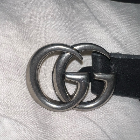 Gucci belt — had a little bit trimmed off but I am a size 28 and it still fits - Picture 1 of 6